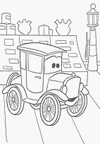 coloriage cars le juge